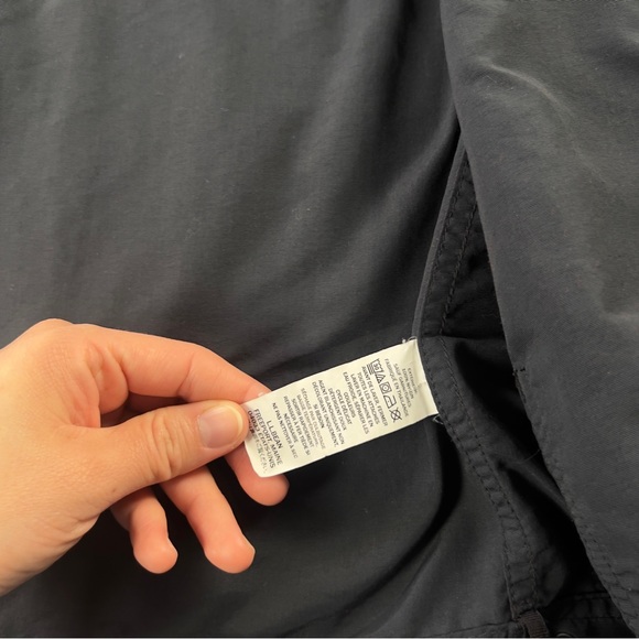 LL Bean Mountain Jacket Womens Small Regular Black Full Zip Hooded Outdoors - Picture 8 of 9